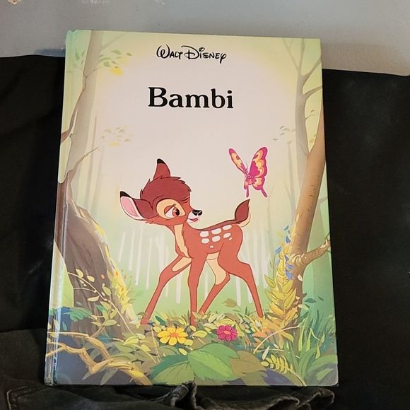 1986 Bambi Walt Disney Company Large story book